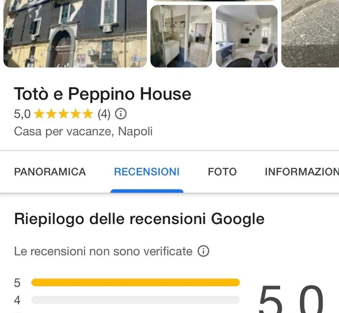 Toto E Peppino House Apartment Naples Italy